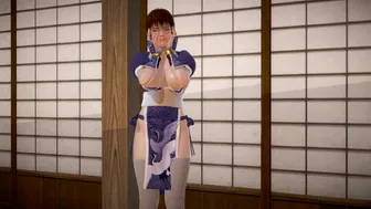 Kasumi showing her lovely boobs