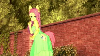 “You have fun with Fluttershy in the garden~!” (Animation With English Voice Acting)