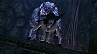 Lady D Vs Werewolf [26RegionSFM]