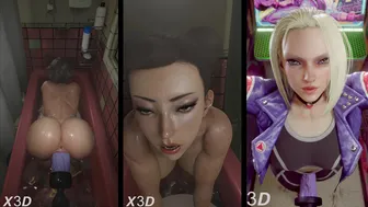 Street Fighter X3D PMV HMV