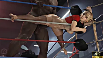 Marie Rose Training [Blacked][AxenAnim][4K]