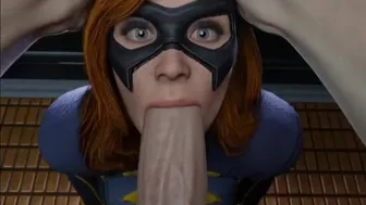 Batgirl’s Mouth Full [Sound Update][Akashima]