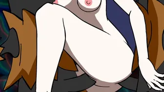 Small tittied goth gf