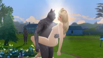 Wolf and Elf Copulation