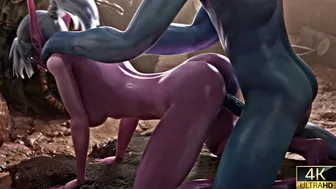 Night Elf And The Troll [NoMale][Nagoonimation][4K]