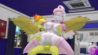 [Gorilka] Nurse Redheart X Spitfire