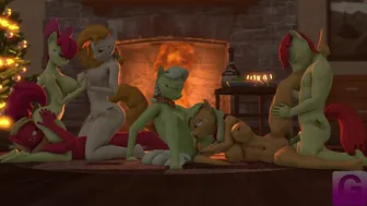 [Gorilka] Applejack Family Sex