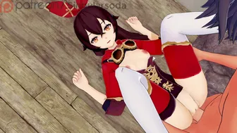 Amber on top of a table