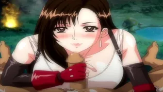 Final Fantasy Fireside with Tifa English Dubbed (Better Quality)