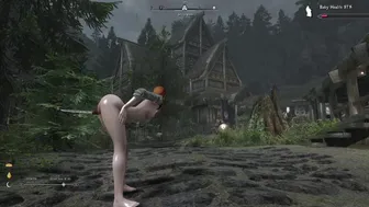 Rainy Day in Falkreath