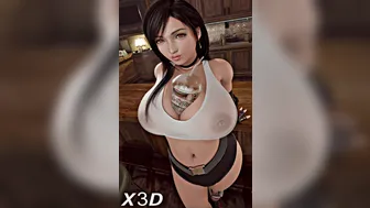 Tifa Lockhart Shake It Off [X3D][4K]