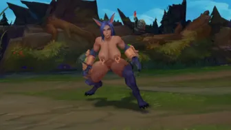 Female Warwick – League of Legends NSFW Custom Skins