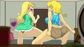 Leni and Lori loud  Tweking   (kurotatsuo)