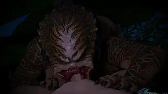 Predator Blowjob