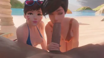 Double Blowjob Compilation
