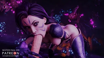 Kaisa deepthroat blowjob + dirty talks