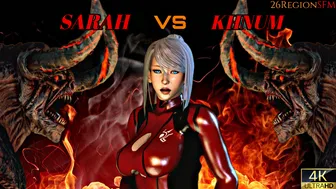 Sarah VS Khnum [26RegionSFM][4K]