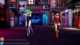 【R-18 MMD】T-ara – Number 9 – Tatsumaki & Megumin