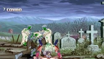 Zombies vs Arcana Heart