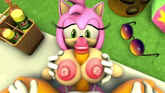 Amy titty fuck Tails [plumenjoyerse]