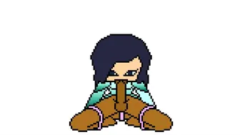 Human Yareli Imprinting Her Prey