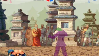 megaman attacked by joker