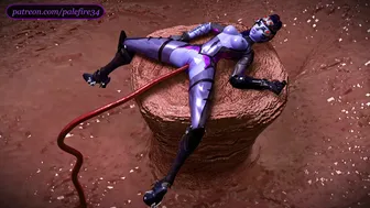 Widowmaker impregnated by tentacle [Palefire34]
