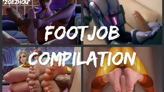 FOOTJOB – COMPILATION