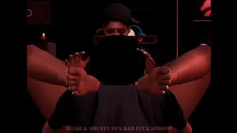 (Sims 4) Brasi & Amunet 90s R&B Fuck Session
