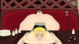 [4K]Drunk Tsunade X Rock Lee