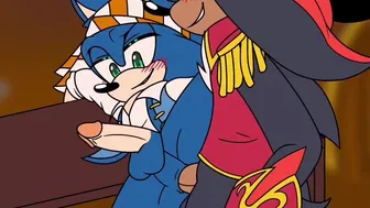 Capitan Shadow fucking Pirate Sonic [StudioNonsense]