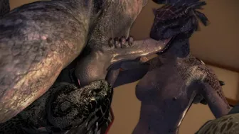 Argonians Special Massage Part3