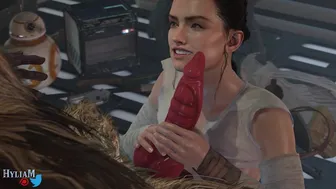 Rey and Chewbacca mating