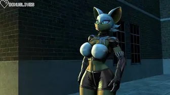 Rouge the bat tries to bite off more than she can chew.