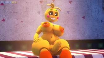 Toy Chica inviting you to eat, will you accept?