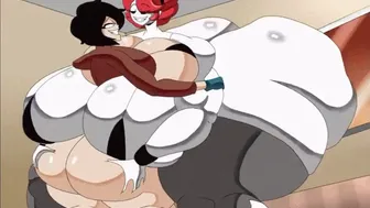 Derpette waits for Derpina to finish