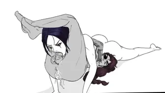 Samira vs LeBlanc Throatwrestling (KH)