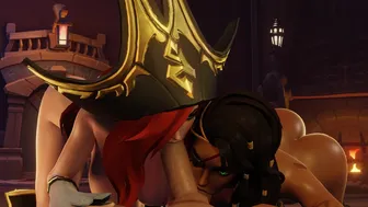 Samira & Miss Fortune Double Blowjob (Original) (Sandwichmoth)