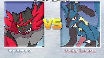 Incineroar (M) VS Lucario (M) [MUGEN #19]