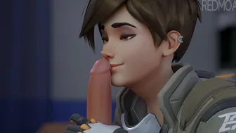 Tracer Blowjob  (Redmoa) (4K)