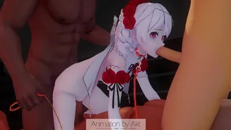 Theresa enjoys a threesome – AKT