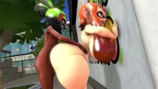 Inkling boy and girl fuck