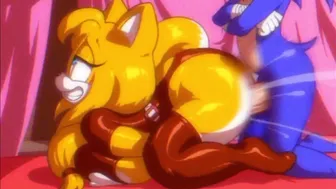 Zoey getting railed by sonic