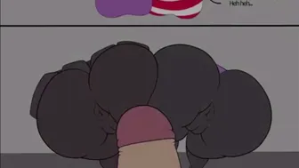 Jaiden and Shgurr fucked through the wall
