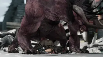 [zmsfm] Slave Tifa & Behemoth multi-angle