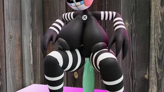 Fnaf Puppet dildo cumflation