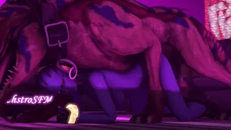 Asari and Varren mating