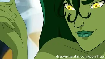 She-Hulk and The Human Torch (Alternate)