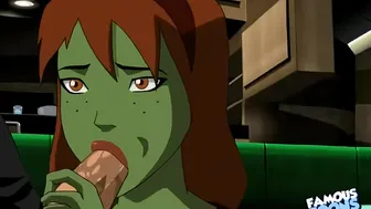 Young Justice Miss Martian and Superboy