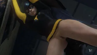 Batgirl gets caught slipping by yet another lock Gotham thug. [Youngiesed]